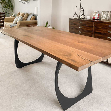 Furniture Legs 409 Cleo 28H Metal Handmade Dining Table Legs metal table legs furniture legs dining table round dining table kitchen steel table legs square dining table wood table legs hallway table entryway table flowyline design industrial & rustic style heavy duty flowyline design