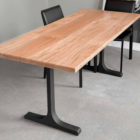 Metal Table Legs - 402 Wineglass - 28W, 28H inch - Set of 2 pcs metal table legs furniture dining table steel table base handmade furniture mid century modern wood table legs entryway table steel table industrial & rustic style heavy duty