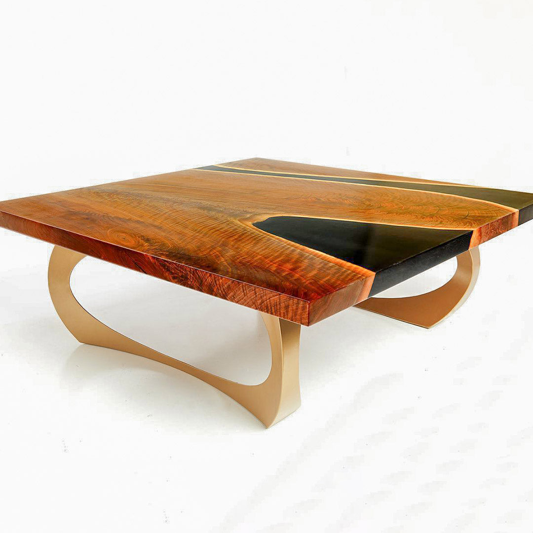 0229×kano - flow line table short - Dining Table Legs | Shop Metal Dining Table Legs | Flowyline