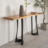 Black powder-coated counter metal table legs 34" H with 1000 lbs weight capacity