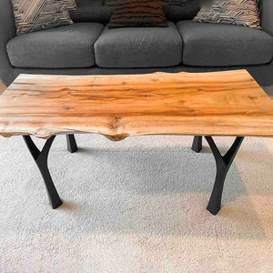 Bench Legs 118 Faras 16H Modern Steel Furniture Flowyline Design Coffee Table Base for DIY furniture dining home decor epoxy woodworkbench legs coffee table outdoor furniture metal Small Coffee Table cabinet legs epoxy mold c channel hair pin legs walnut legs tapered upholstered metal legs for bench