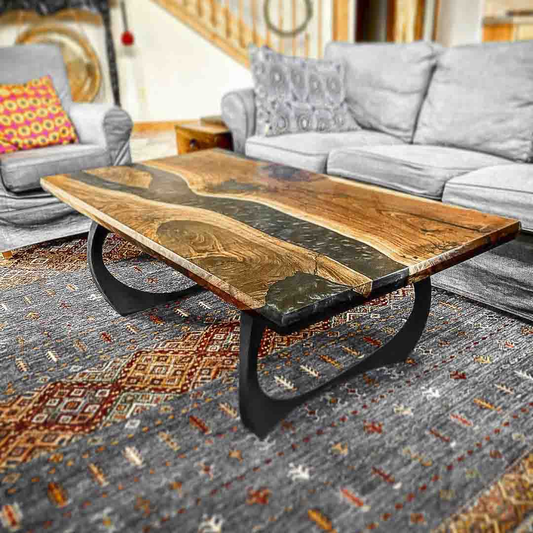 Coffee Table Legs 212 Cleo 16H Modern DIY Furniture for Live Edge Tabletop; coffee table no legs; wheels for coffee table legs; coffee table with ball legs; wood coffee table hairpin legs; live edge coffee table hairpin legs;