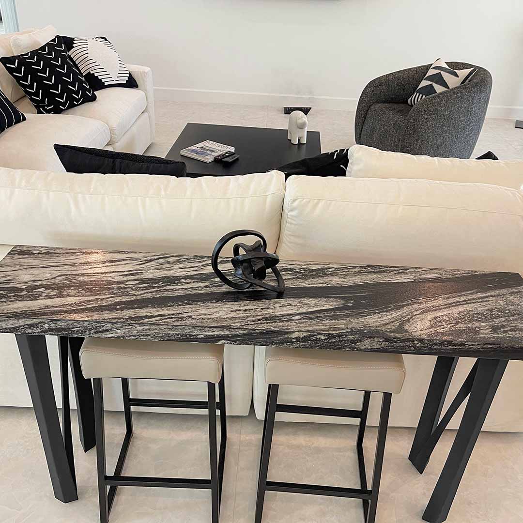 Metal Console Table Legs - 210 Norah - 10W, 28H inch - Set of 2 pcs metal table legs desk counter table side table Narrow Console Table handmade furniture counter height pipe counter base console table legs hallway table console table narrow round counter height table bar table