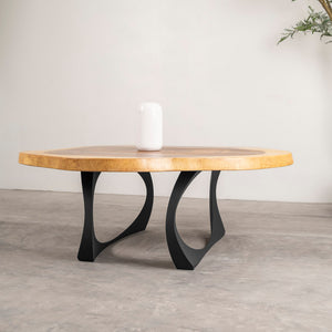 Coffee Table Legs 446 Cleo 16H Metal Luxurious Furniture of FlowyLine Design Coffee Table Base for DIY furniture dining home decor epoxy woodworkdesk legs coffee table metal coffee table flowyline side table Furniture Legs handmade furniture narrow wood bench modern bench coffee table legs legs for coffee table round coffee table legs legs for round coffee table black metal coffee table legs unique metal coffee table legs coffee table legs for sale