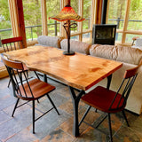 Metal Table Legs - 506 Faras - 12W, 28H inch - Set of 4 pcs table furniture legs dining table kitchen and dining office desk farmhouse table large dining cast iron hallway farmhouse furniture wood steel desk legs industrial & rustic style heavy duty flowyline design