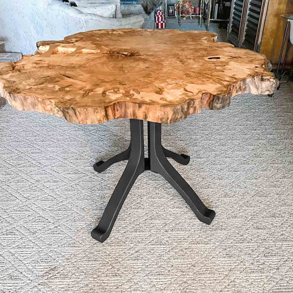 TRUCK furniture/トラックファニチャー OAK IRON-LEG LOW TABLE