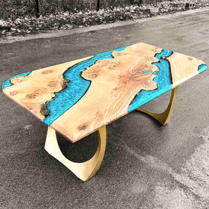 Bench Legs 119 Cleo - 10W, 16H inch - Set of 2 pcs of FlowyLine Design for DIY furniture dining home decor epoxy woodwork metal table legs furniture steel coffee table handmade home decor side table steel handmade furniture modern bench for entryway narrow wood bench metal legs for bench