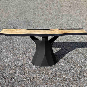 Metal Table Legs - 413 Ramo - 22W, 28H inch - Set of 1 pcs metal table legs round dining dining table furniture woodwork made in the usa gold table legs modern desk Steel farmhouse base granite table base glass industrial & rustic style heavy duty