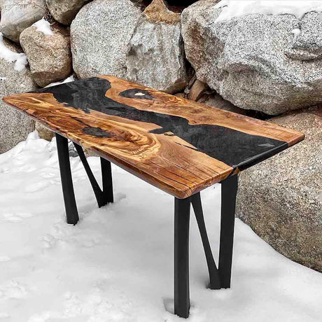 Metal Console Table Legs - 210 Norah - 10W, 28H inch - Set of 2 pcs metal table legs desk counter table side table Narrow Console Table handmade furniture counter height pipe counter base console table legs hallway table console table narrow round counter height table bar table