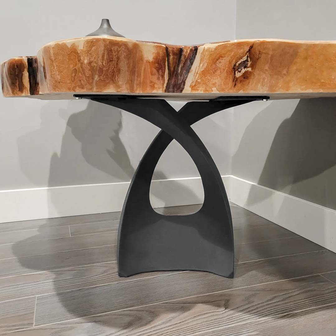 Coffee Table Legs 121 Tulipe 16H Metal Elegance Furniture coffee table legs legs for coffee table round coffee table legs legs for round coffee table black metal coffee table legs unique metal coffee table legs coffee table legs for sale